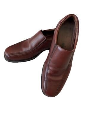 Johnston Murphy Men’s Leather Slip On Loafers XC4 Waterproof Shoes Size 10 M.